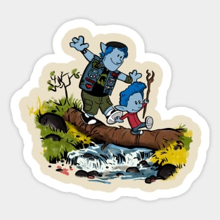 Brothers Adventures Sticker